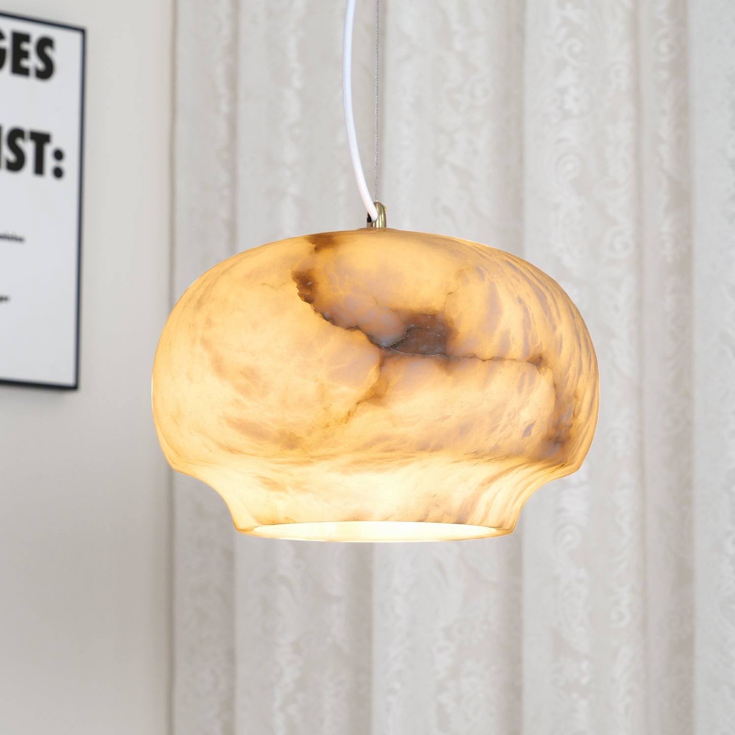 Cenlave Alabaster Pendant Light