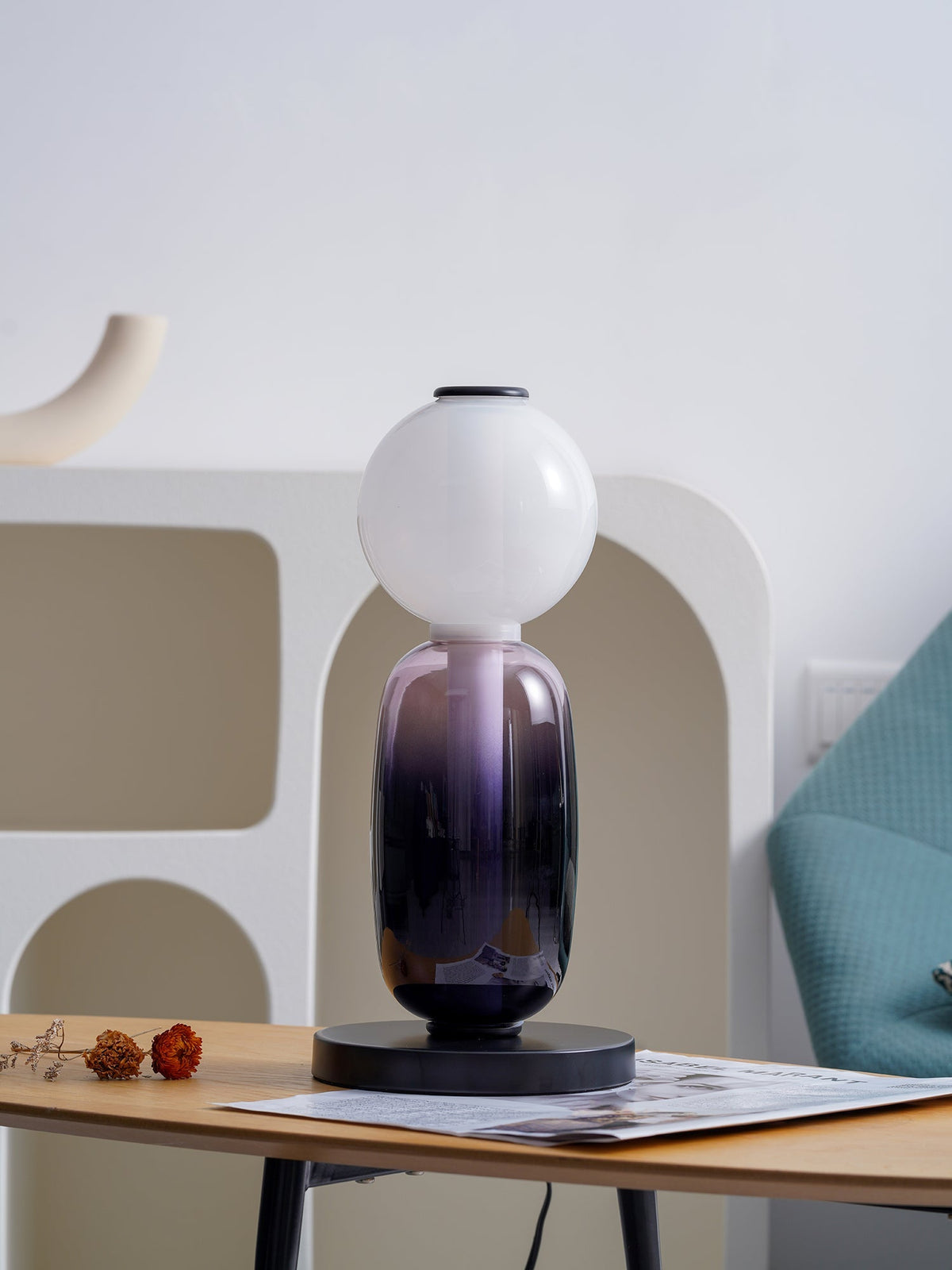 Bolan Sculptural Table Lamp