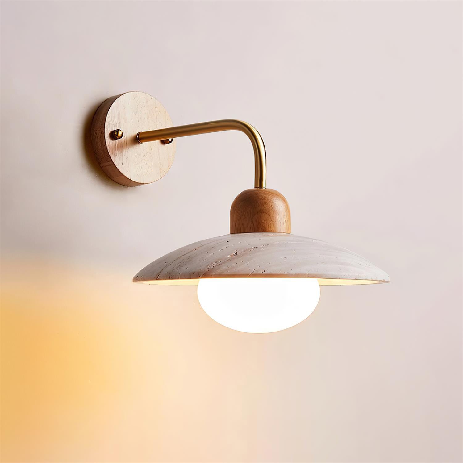 Taleno Travertine Wall Light