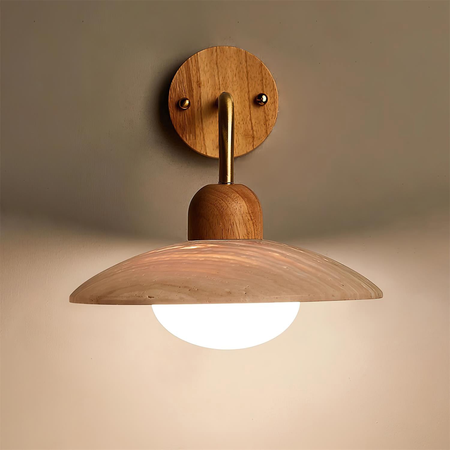 Taleno Travertine Wall Light