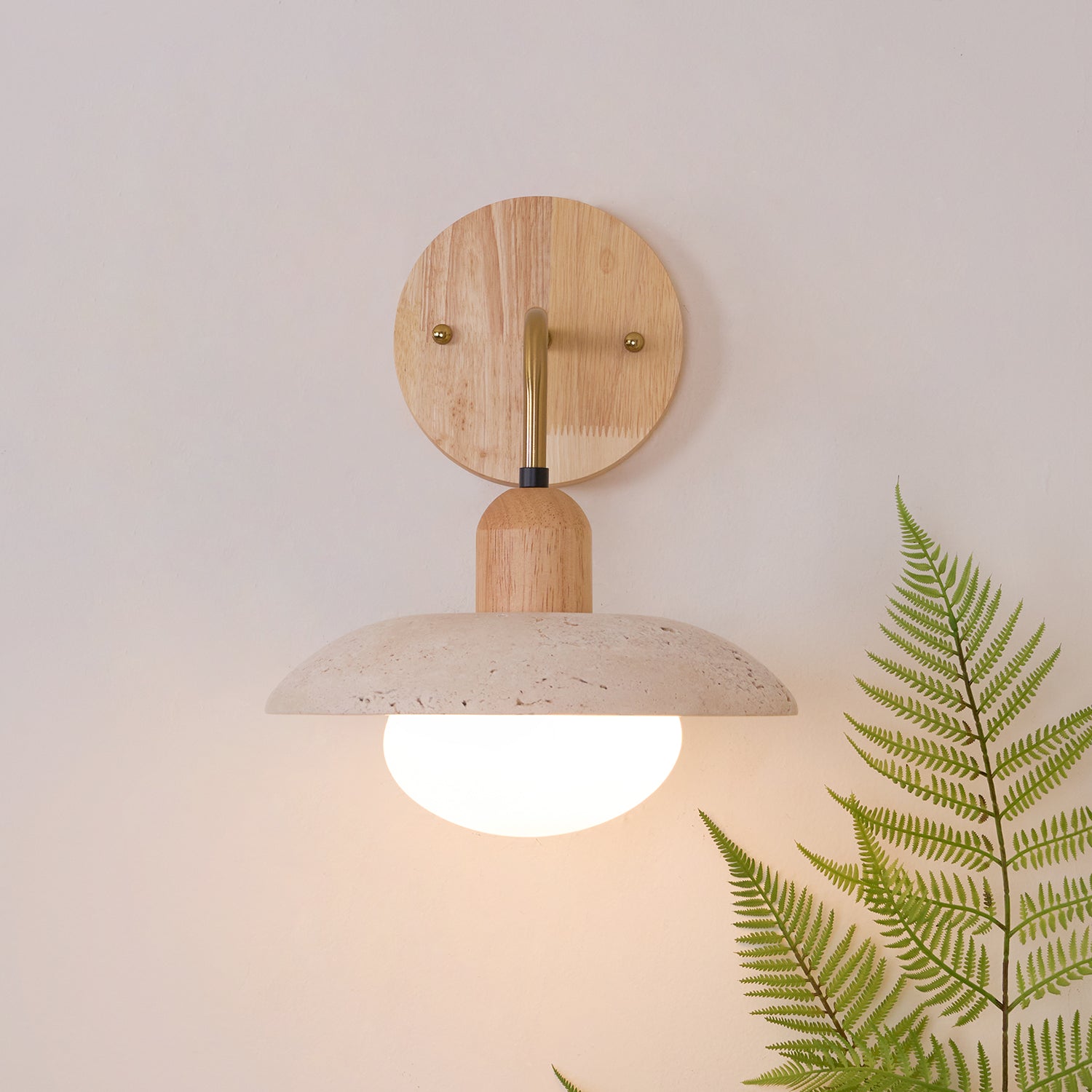 Taleno Travertine Wall Light