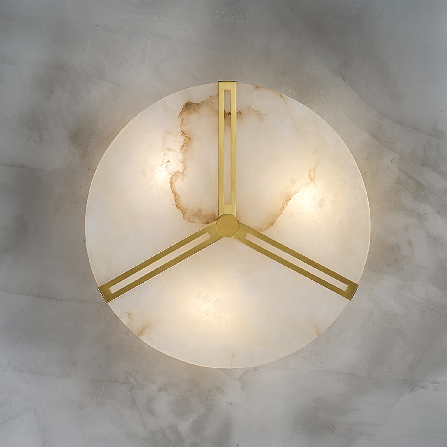 Clove Alabaster Ceiling Light