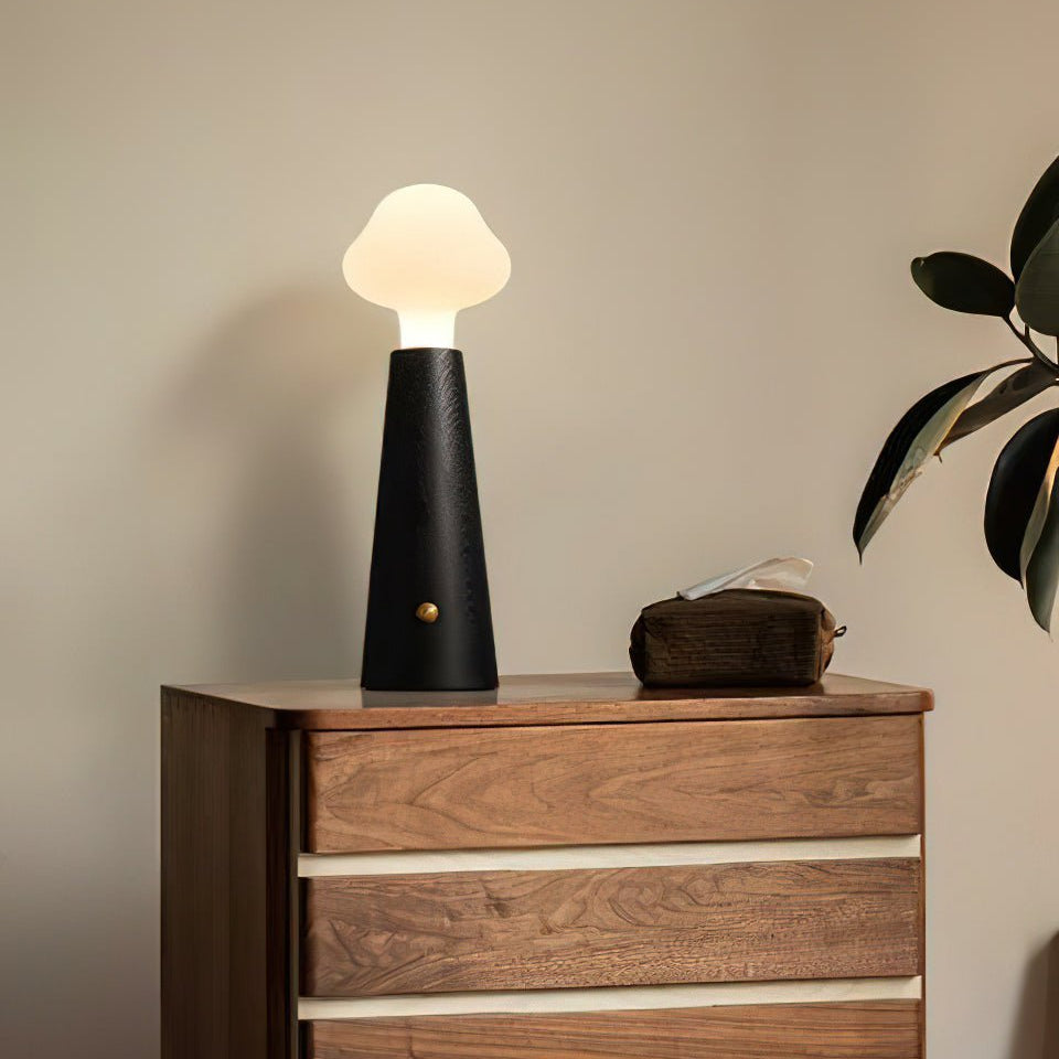 Mooshy Wooden Table Lamp