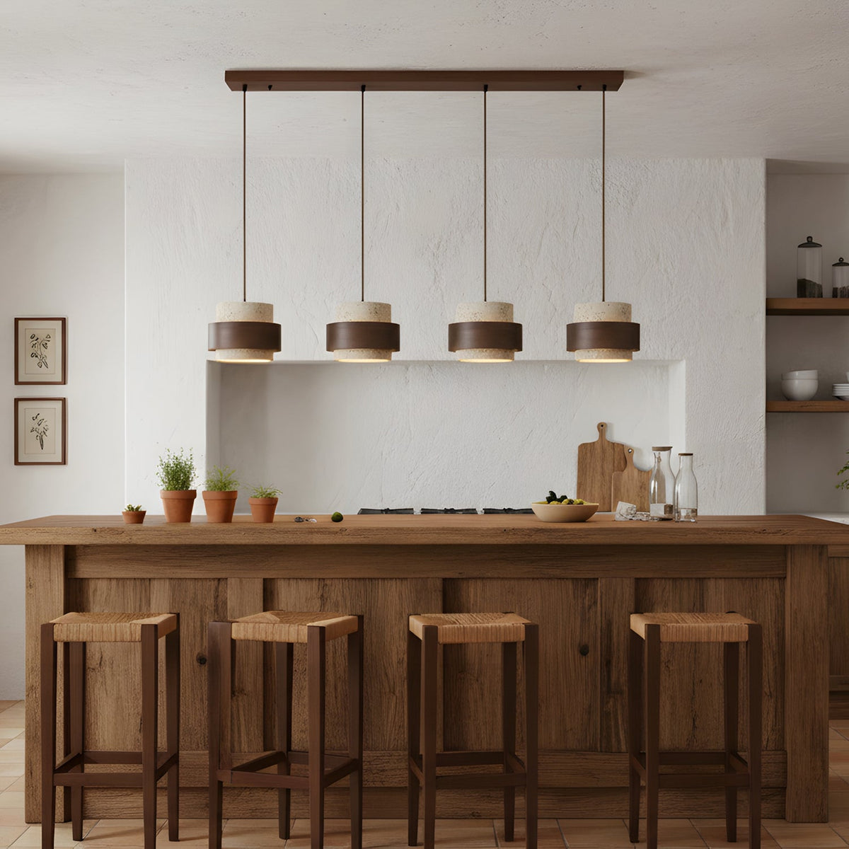 Kekolo Cylindrical Pendant Light