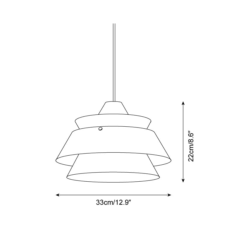 Coveny Japandi Style Pendant Light