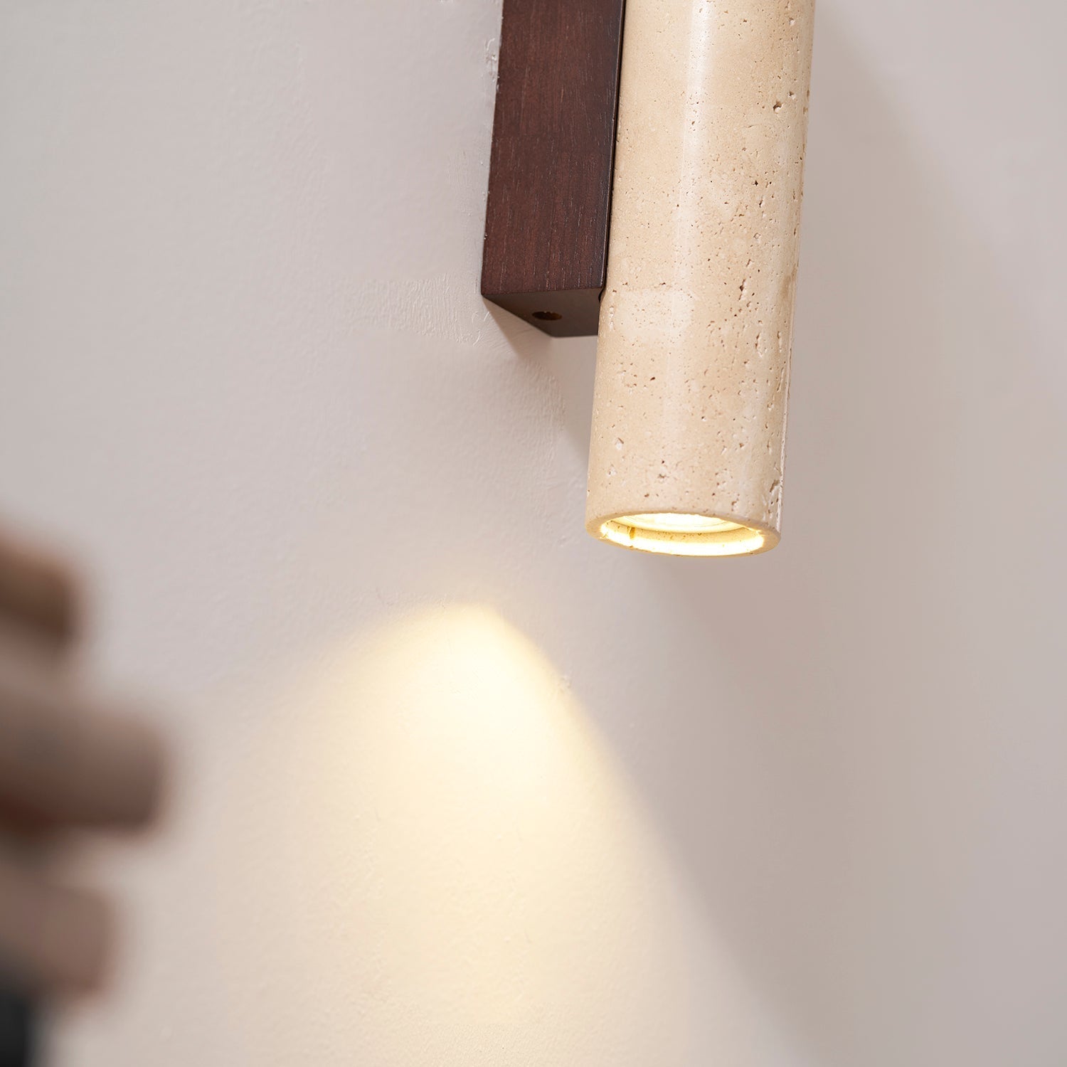 Someysa Travertine Wall Light