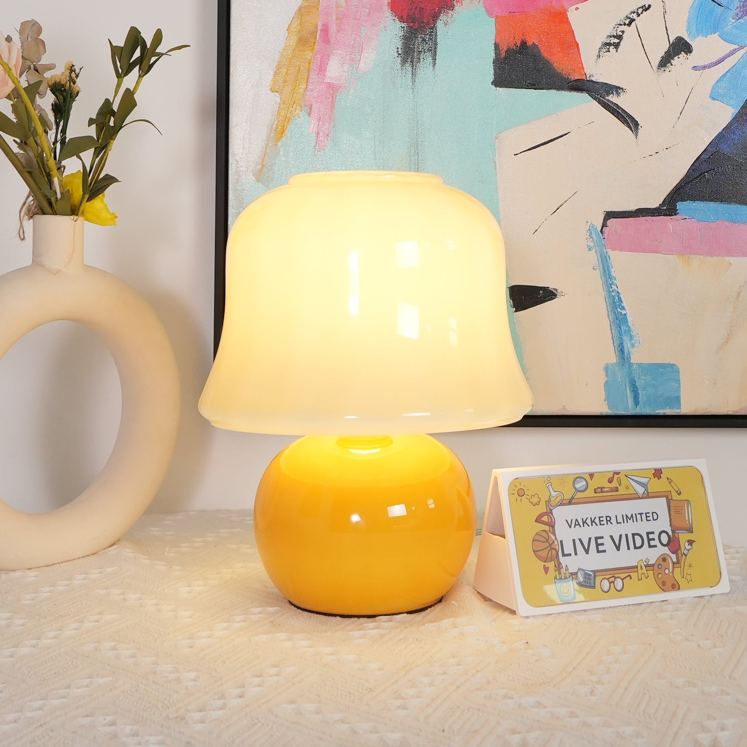 Cosmy Mushroom Table Lamp