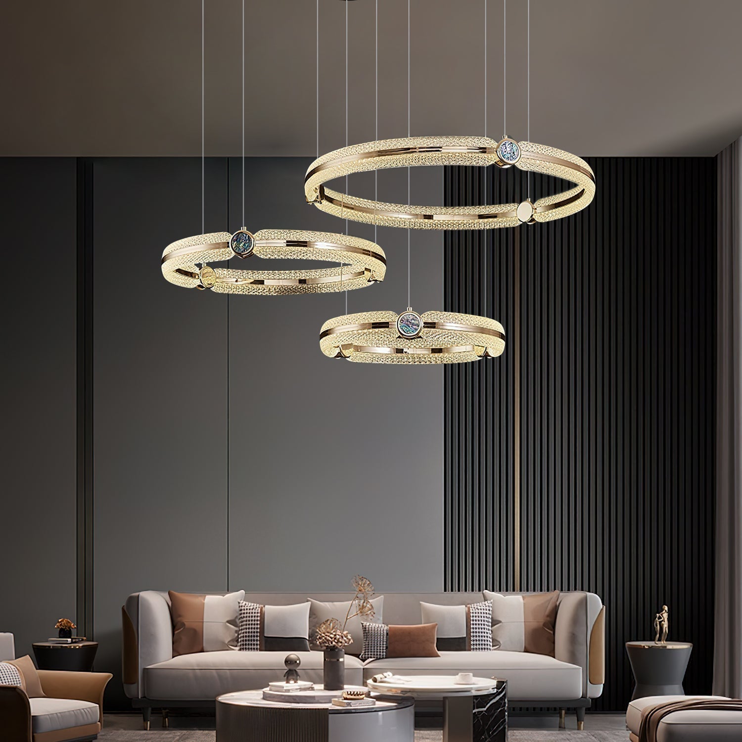 Alome Ring Design Pendant Light