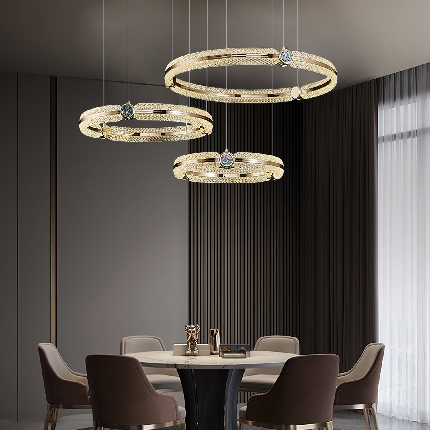 Alome Ring Design Pendant Light