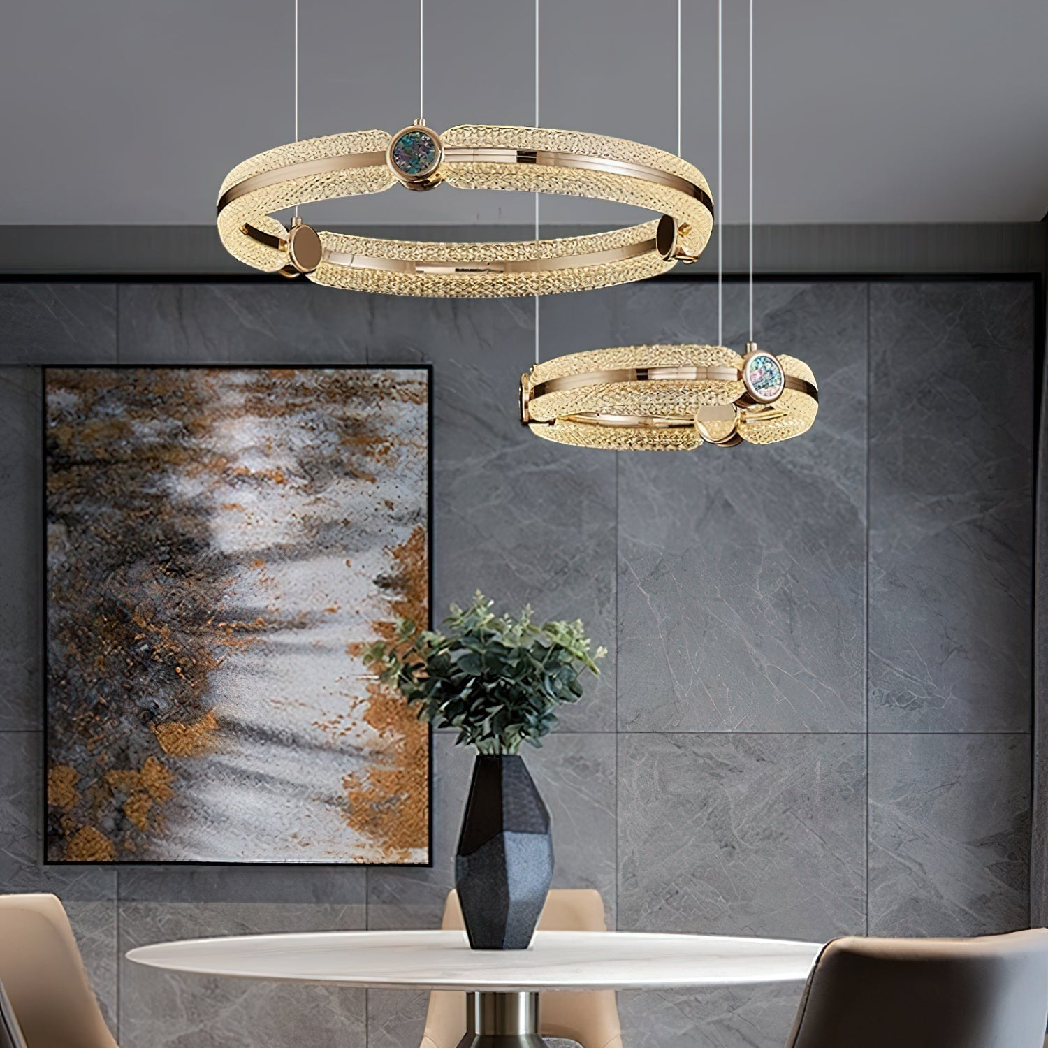 Alome Ring Design Pendant Light