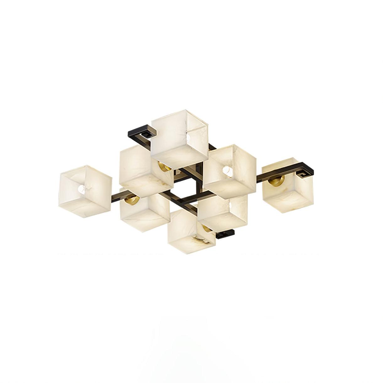 Cubilis Alabaster Ceiling Light