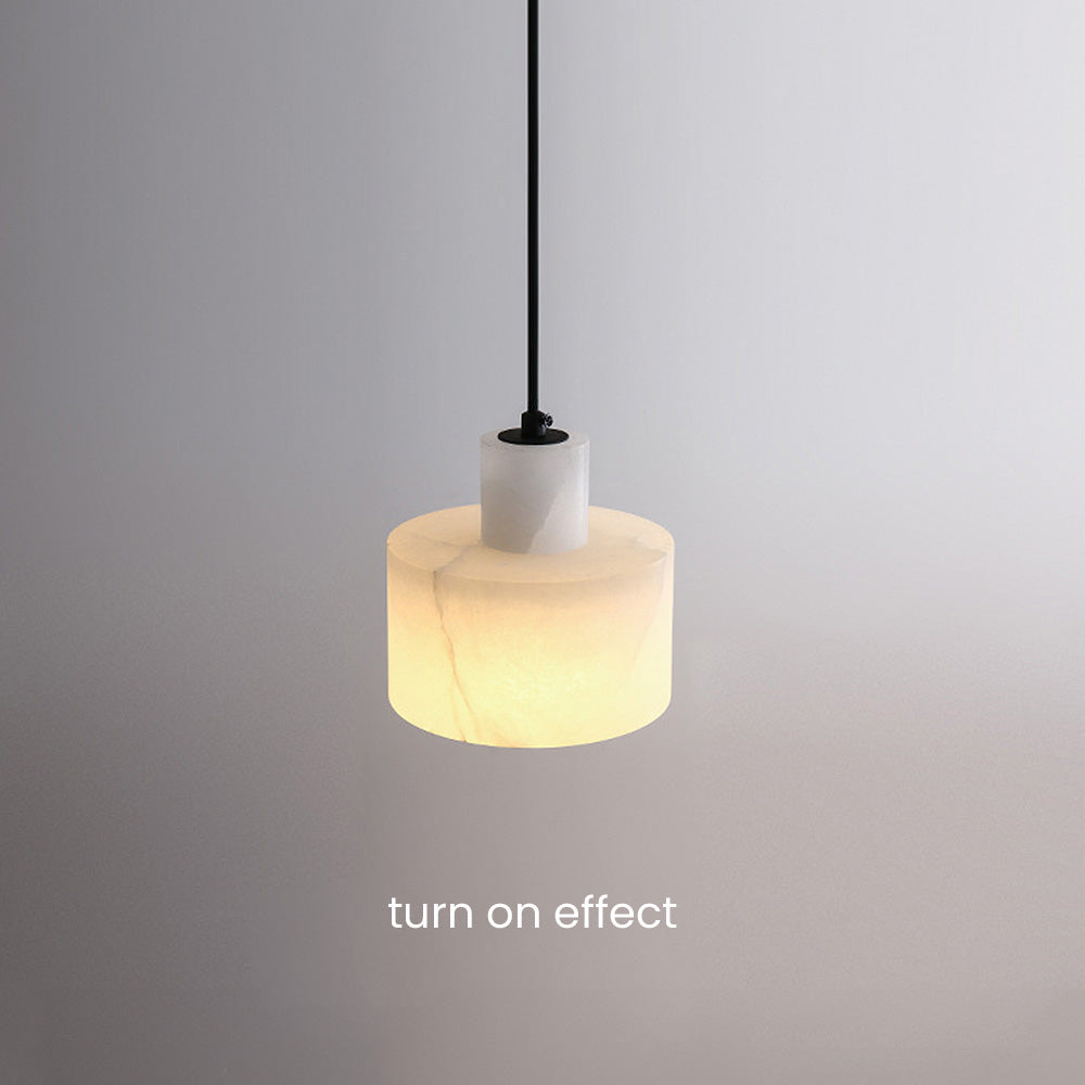 Ravelo Alabaster Pendant Light