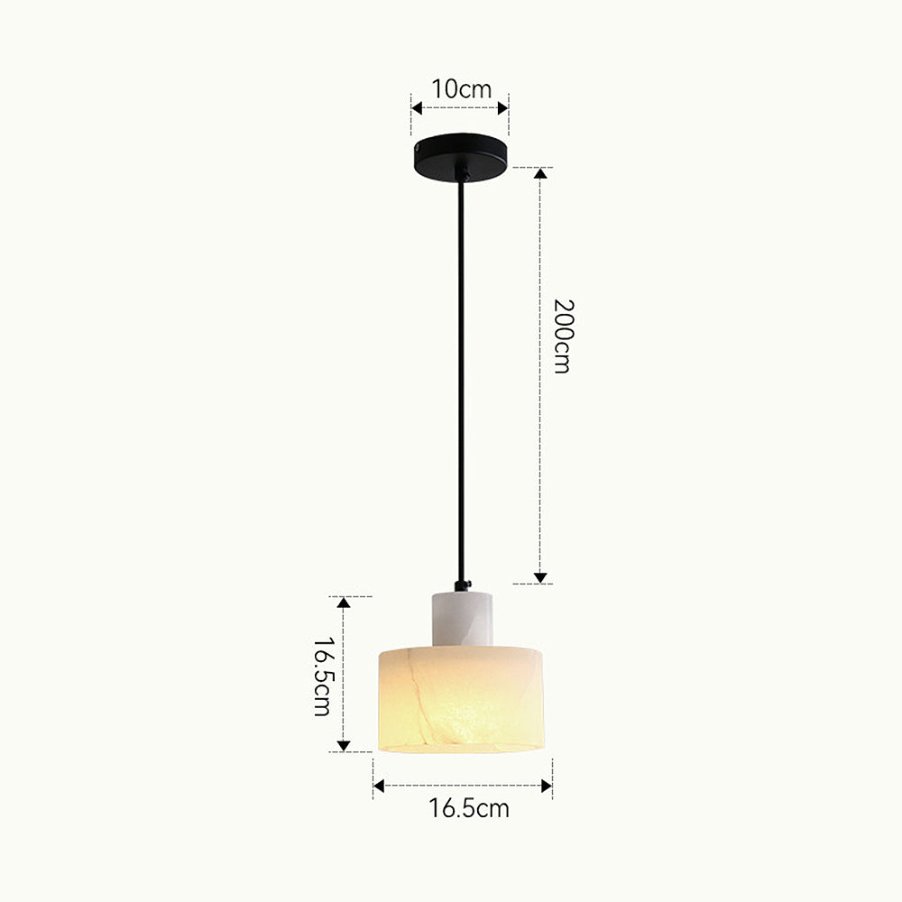 Ravelo Alabaster Pendant Light