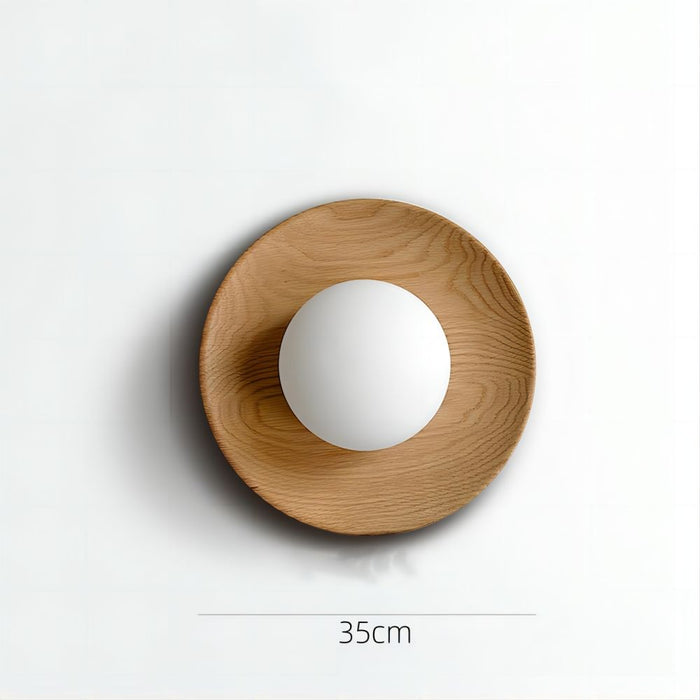 Ozon Wooden Wall Light