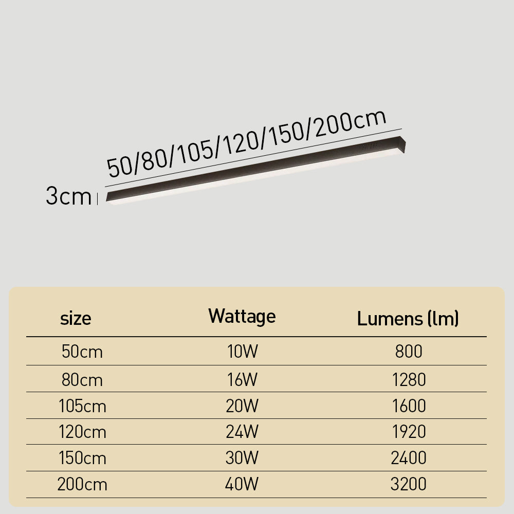 Linestrip Ceiling Light