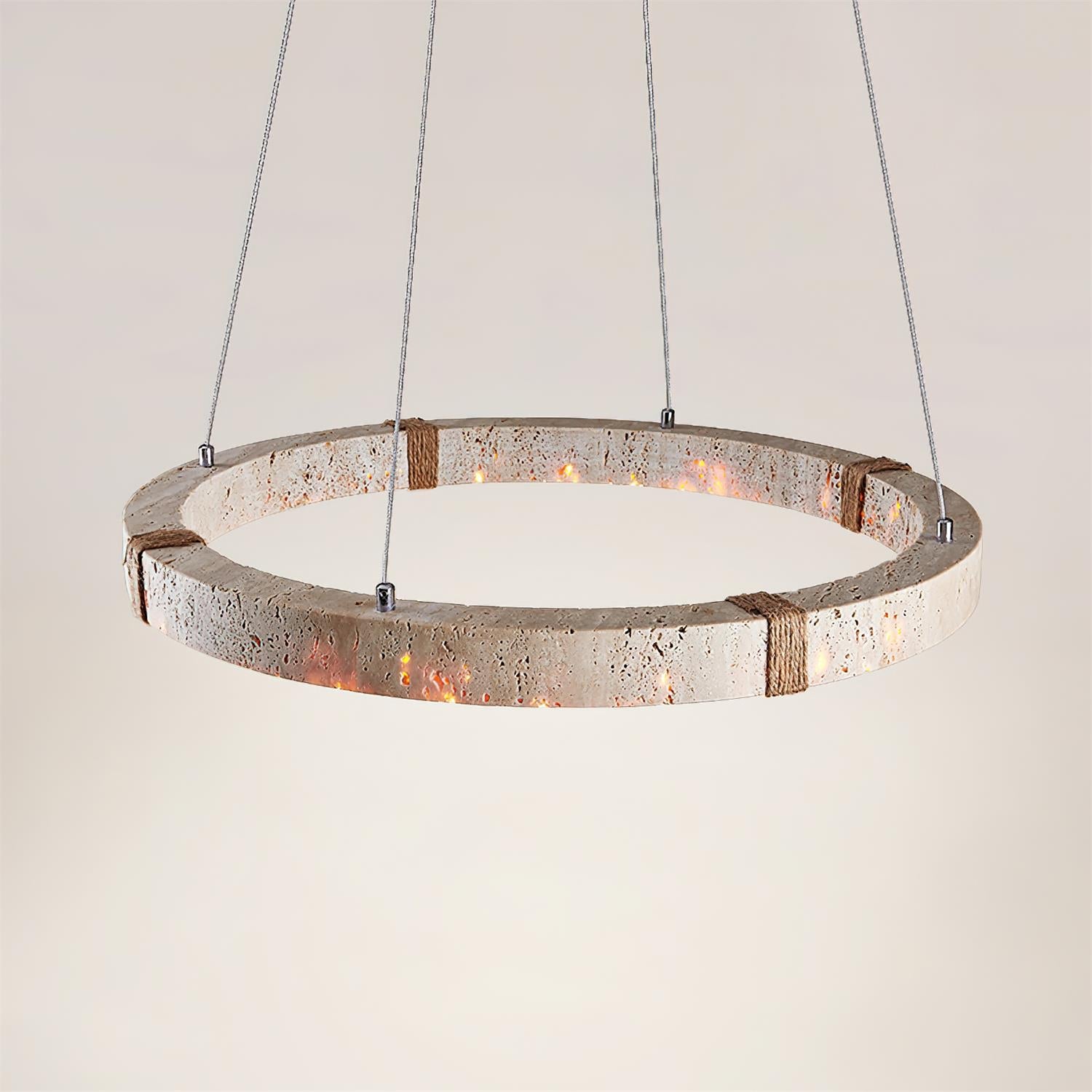 Dinalores Travertine Pendant Light