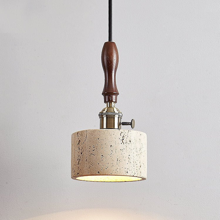Notal Travertine Pendant Light
