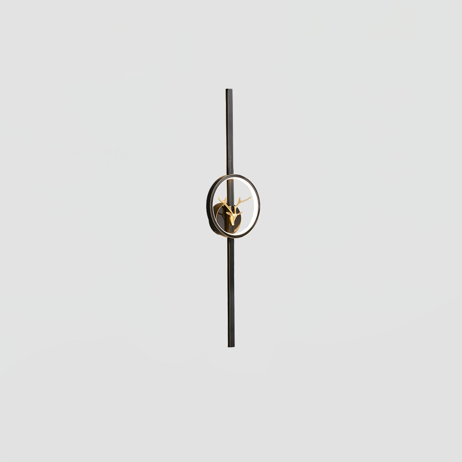 Brass Deer Design Wall Light