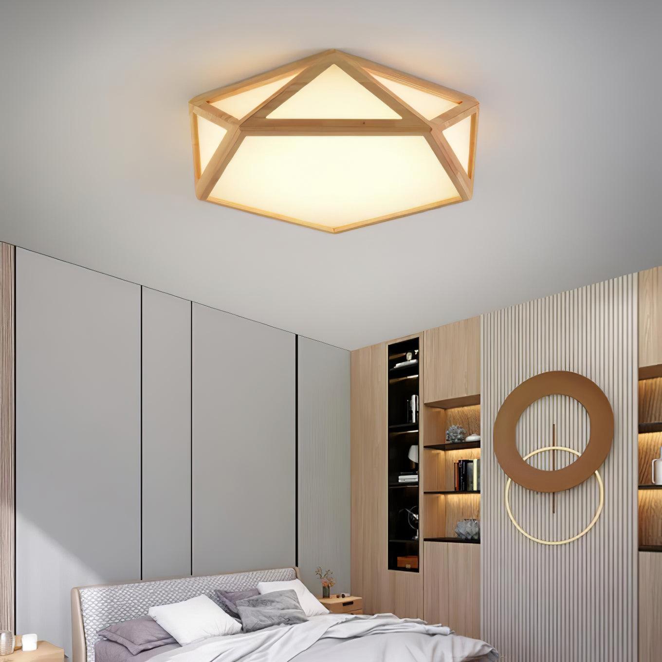 Dooles Wooden Ceiling Light