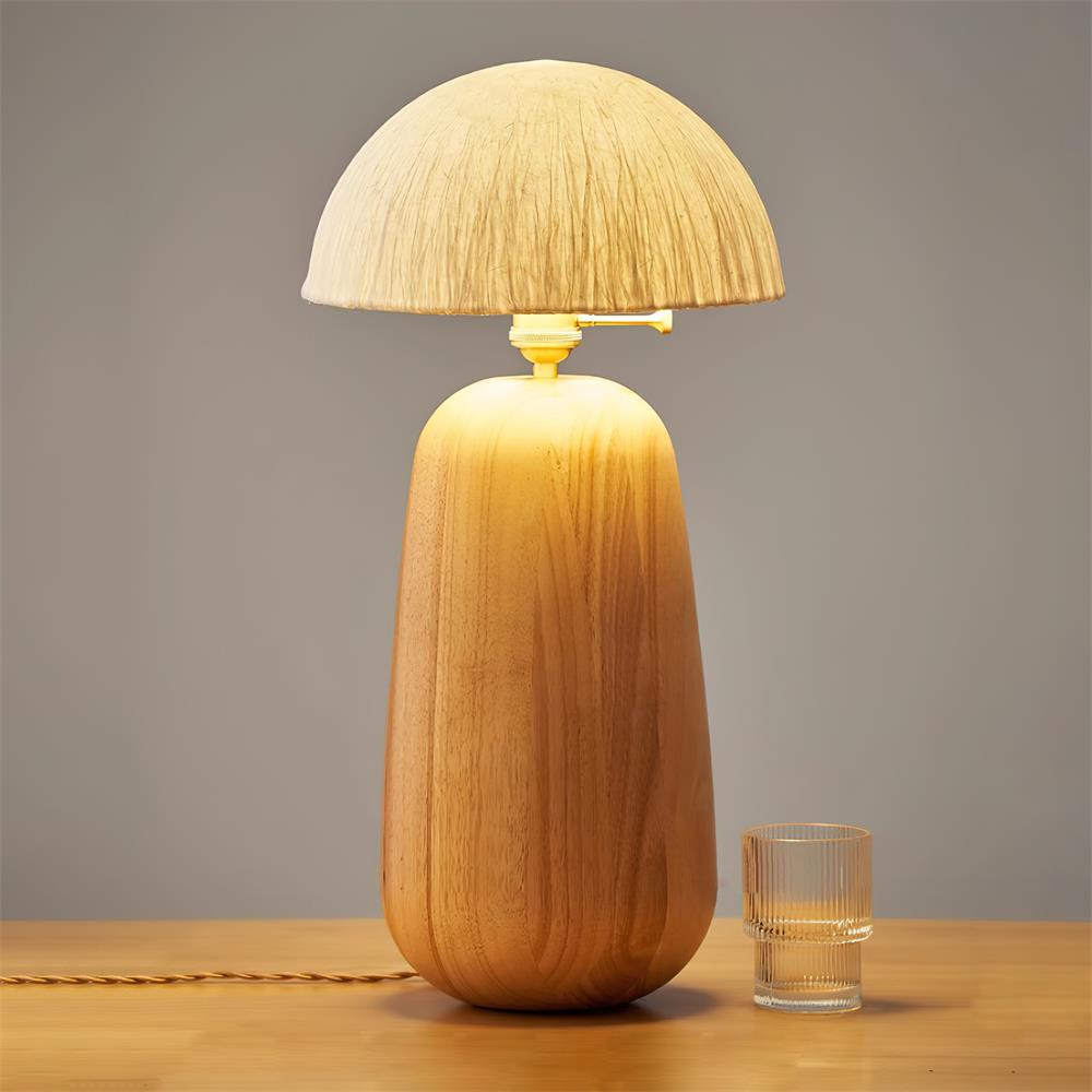 Deyra Wooden Table Lamp