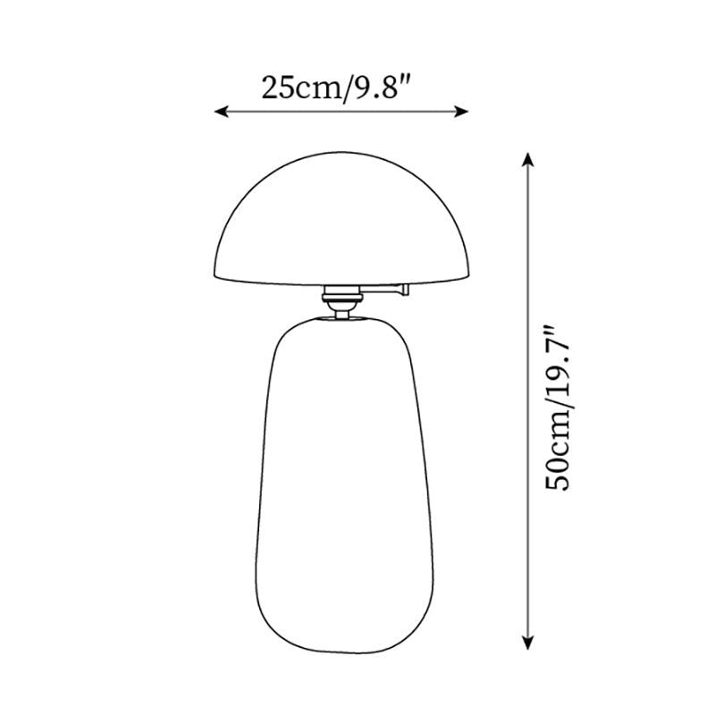 Deyra Wooden Table Lamp