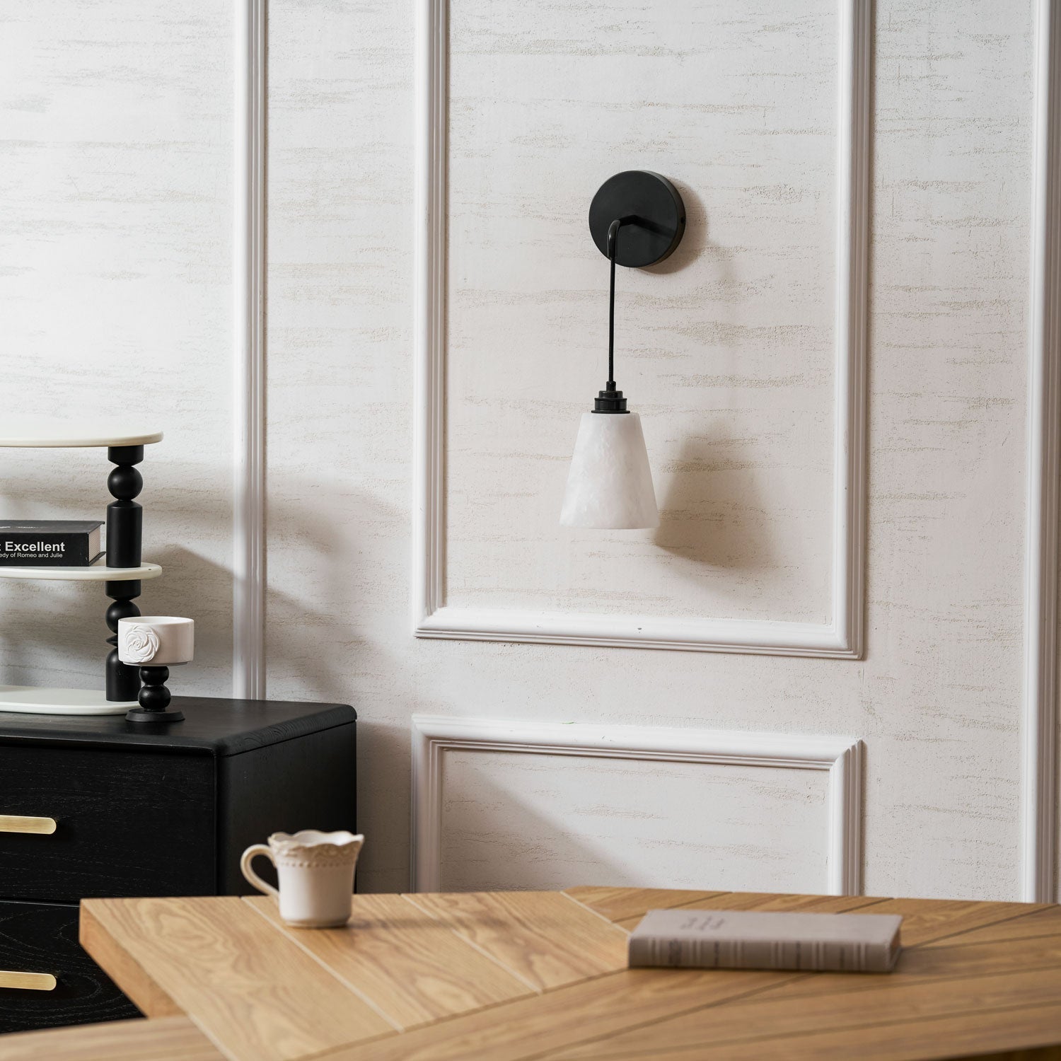 Cublen Pendant Alabaster Wall Light