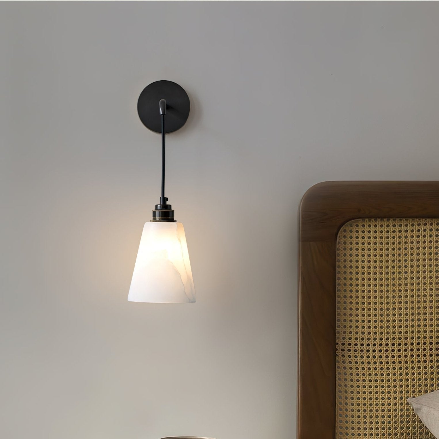 Cublen Pendant Alabaster Wall Light