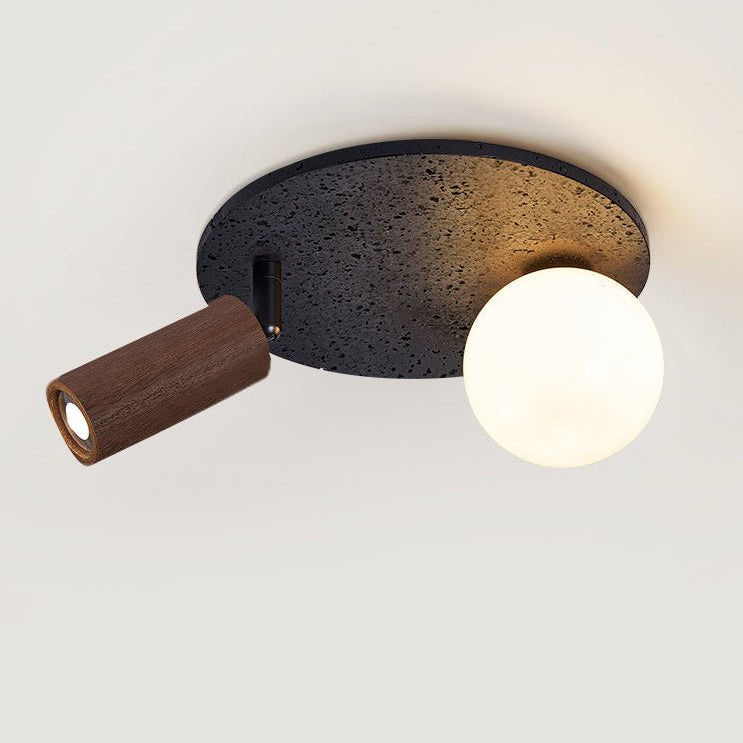 Loaze Travertine Ceiling Light