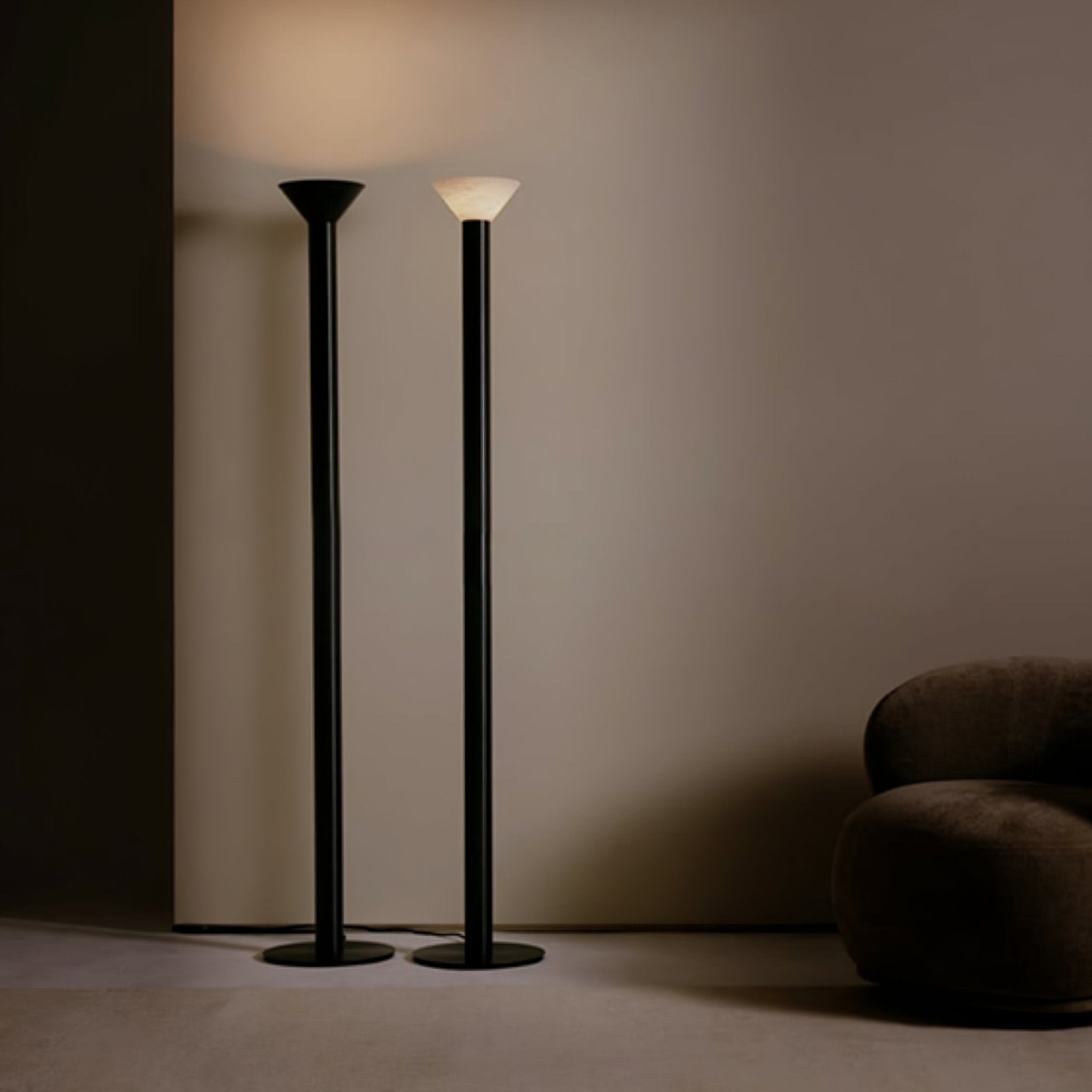 Elzan Alabaster Floor Lamp
