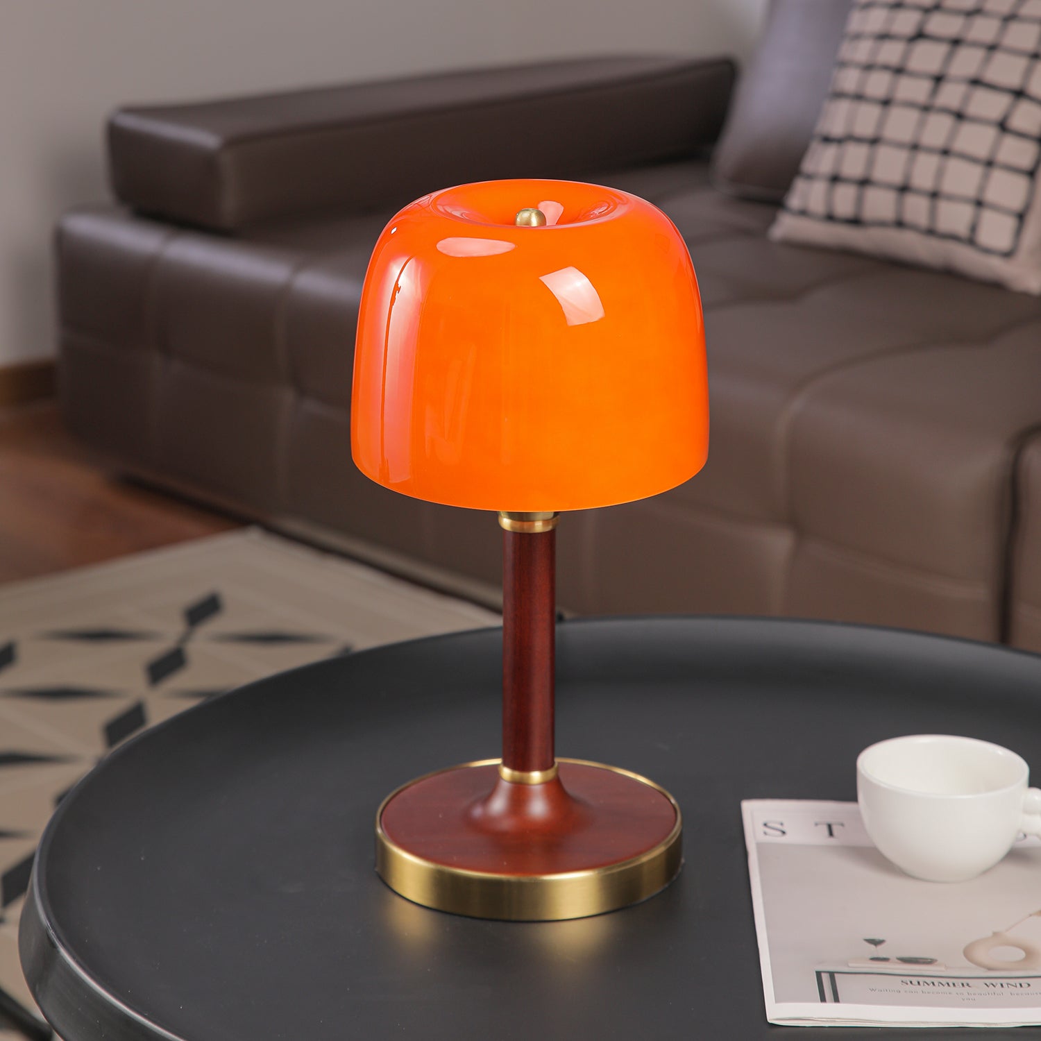 Aleto Wooden Table Lamp