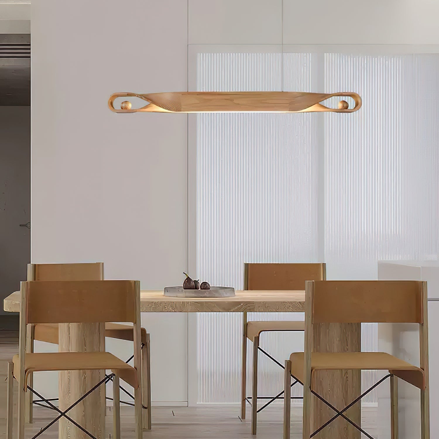 Elowis Wooden Pendant Light