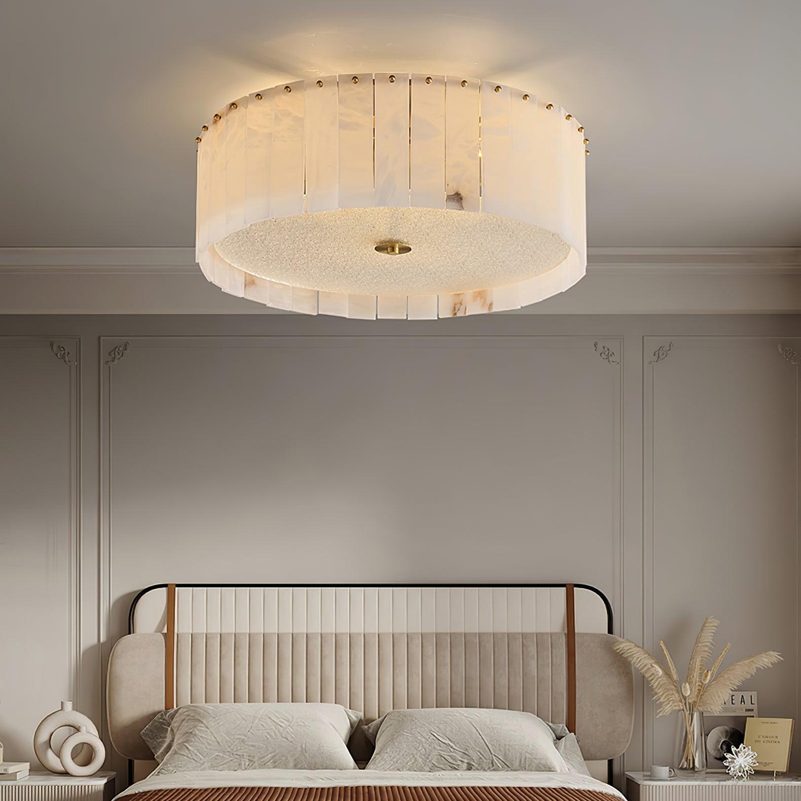 Elysia Alabaster Ceiling Light