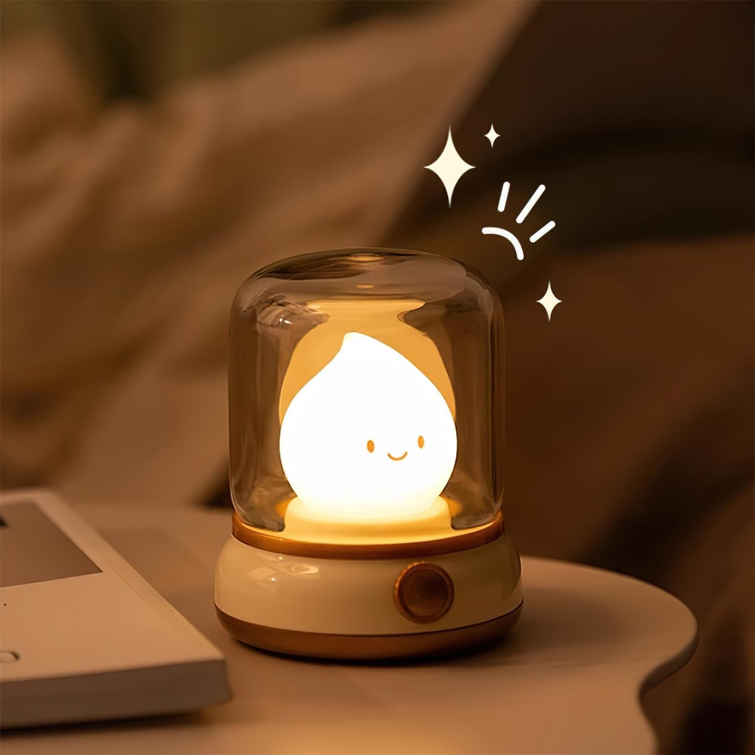 LED Flame Table Lamp