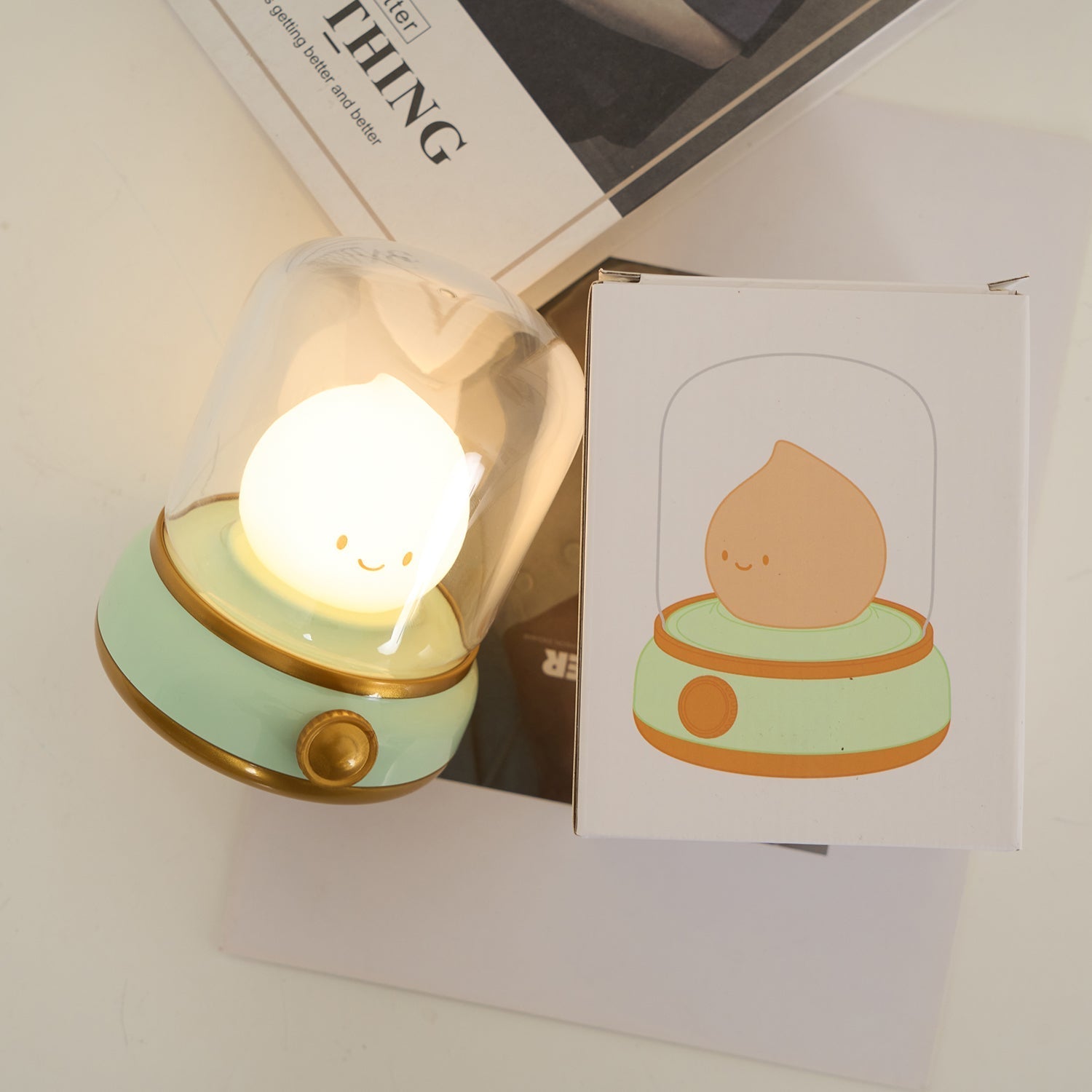 LED Flame Table Lamp