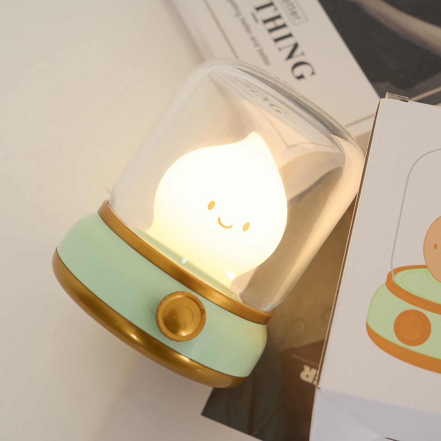 LED Flame Table Lamp