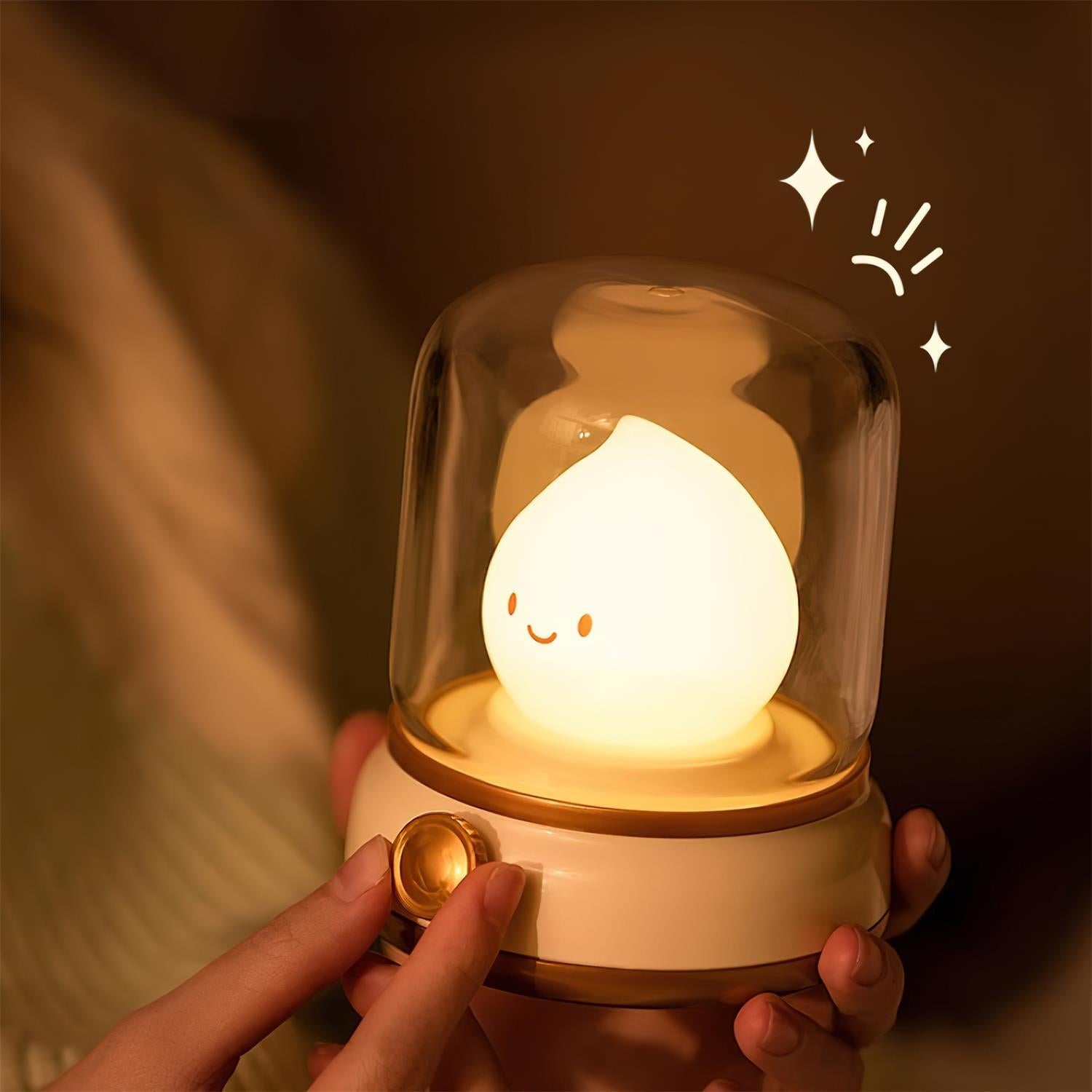 LED Flame Table Lamp