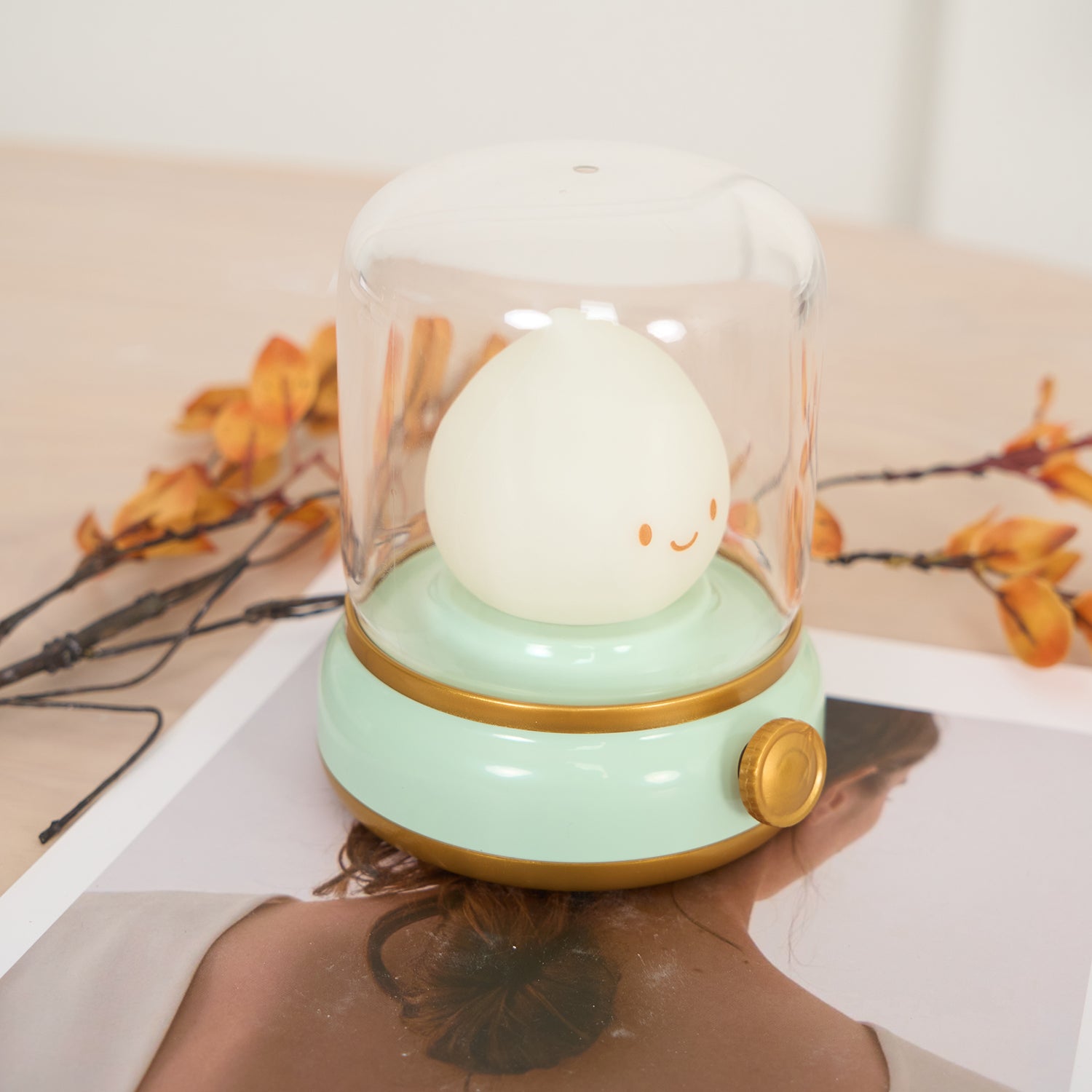 LED Flame Table Lamp