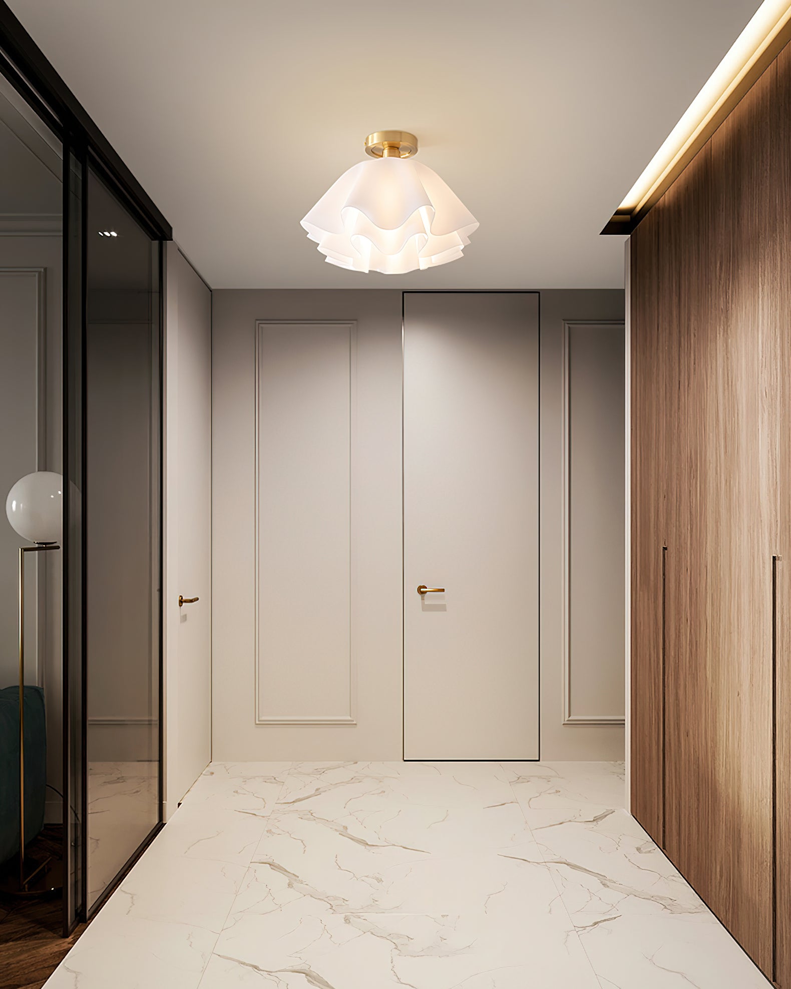 Orizo Flower Ceiling Light