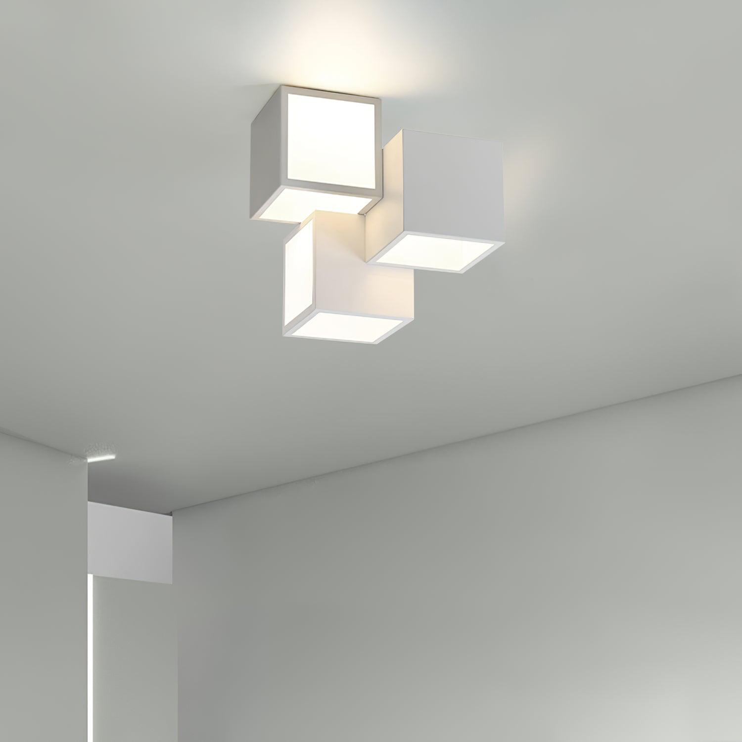 Geo Cube Ceiling Light