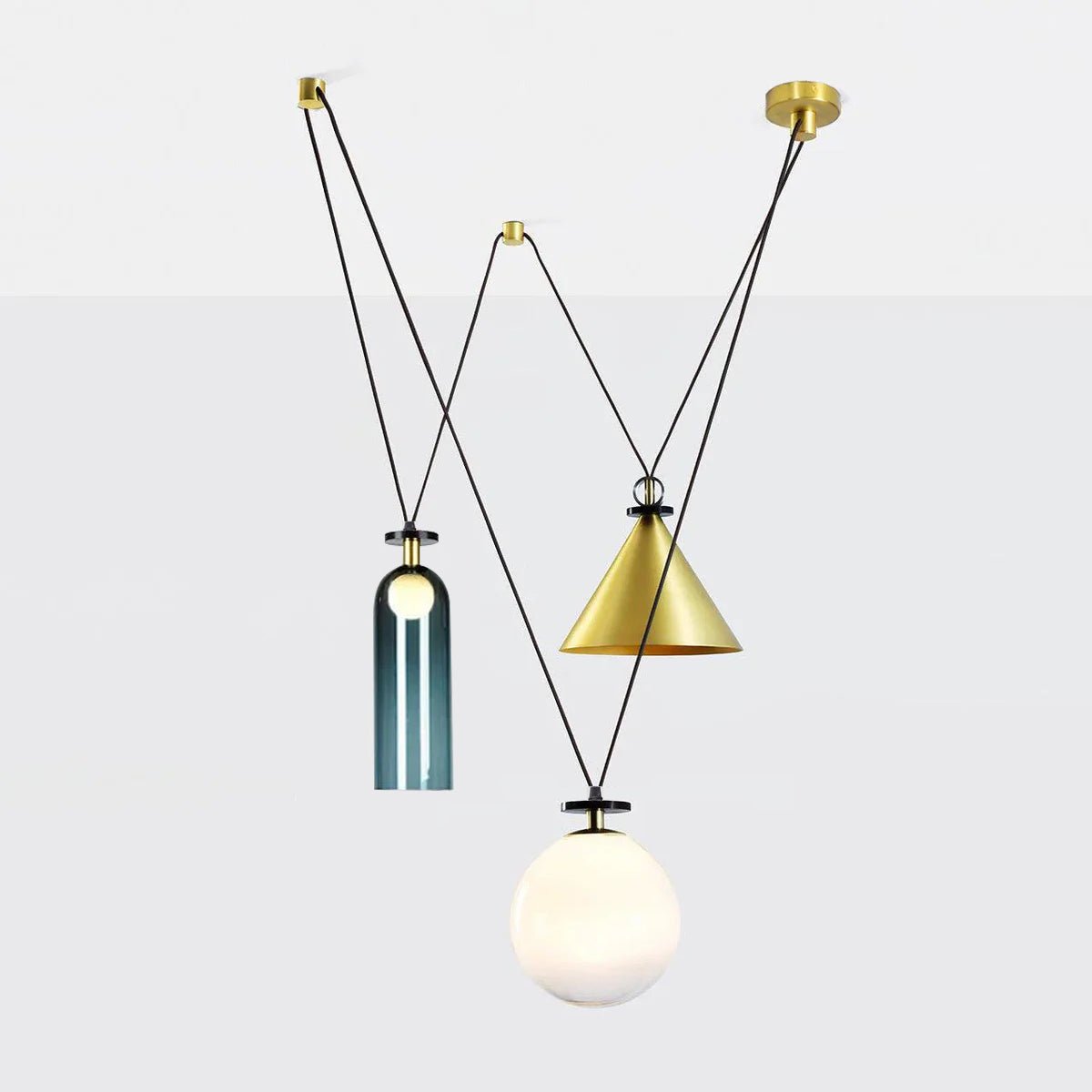 Cuzon Geometric Pendant Light