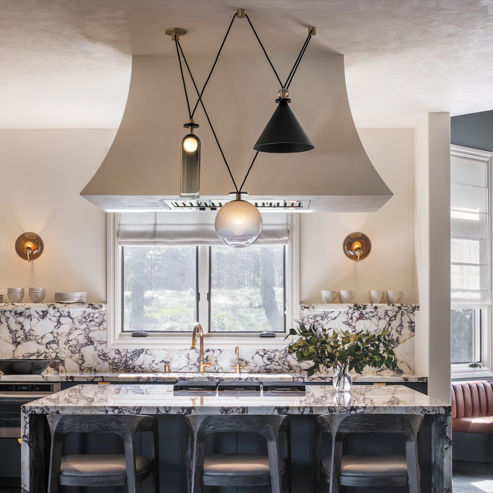 Cuzon Geometric Pendant Light