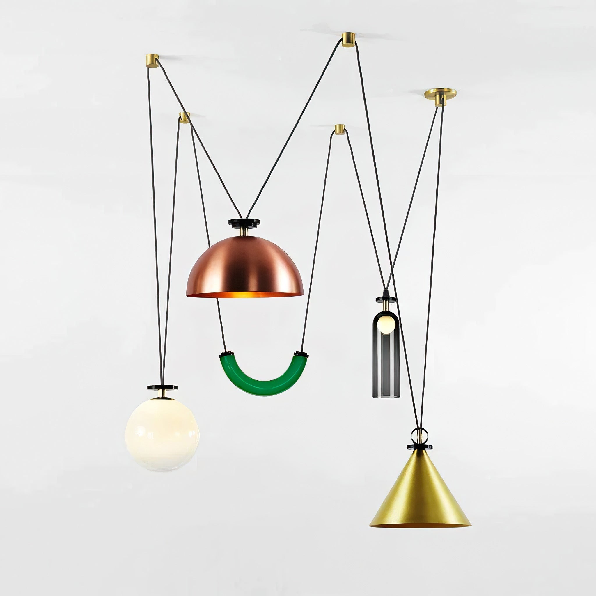 Cuzon Geometric Pendant Light