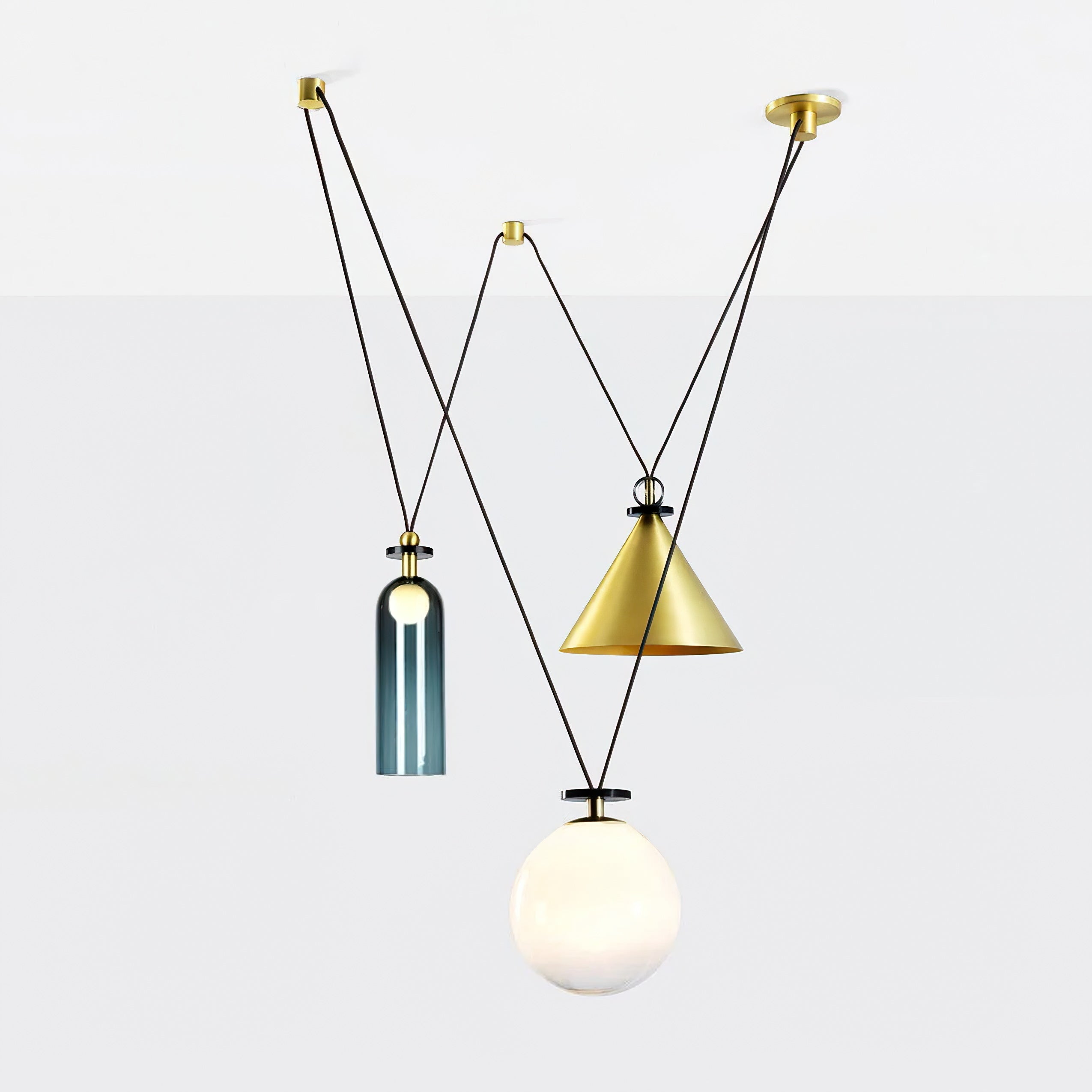 Cuzon Geometric Pendant Light
