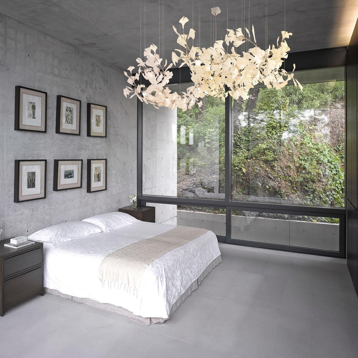 Porcelain Gingko Chandelier – detail 18