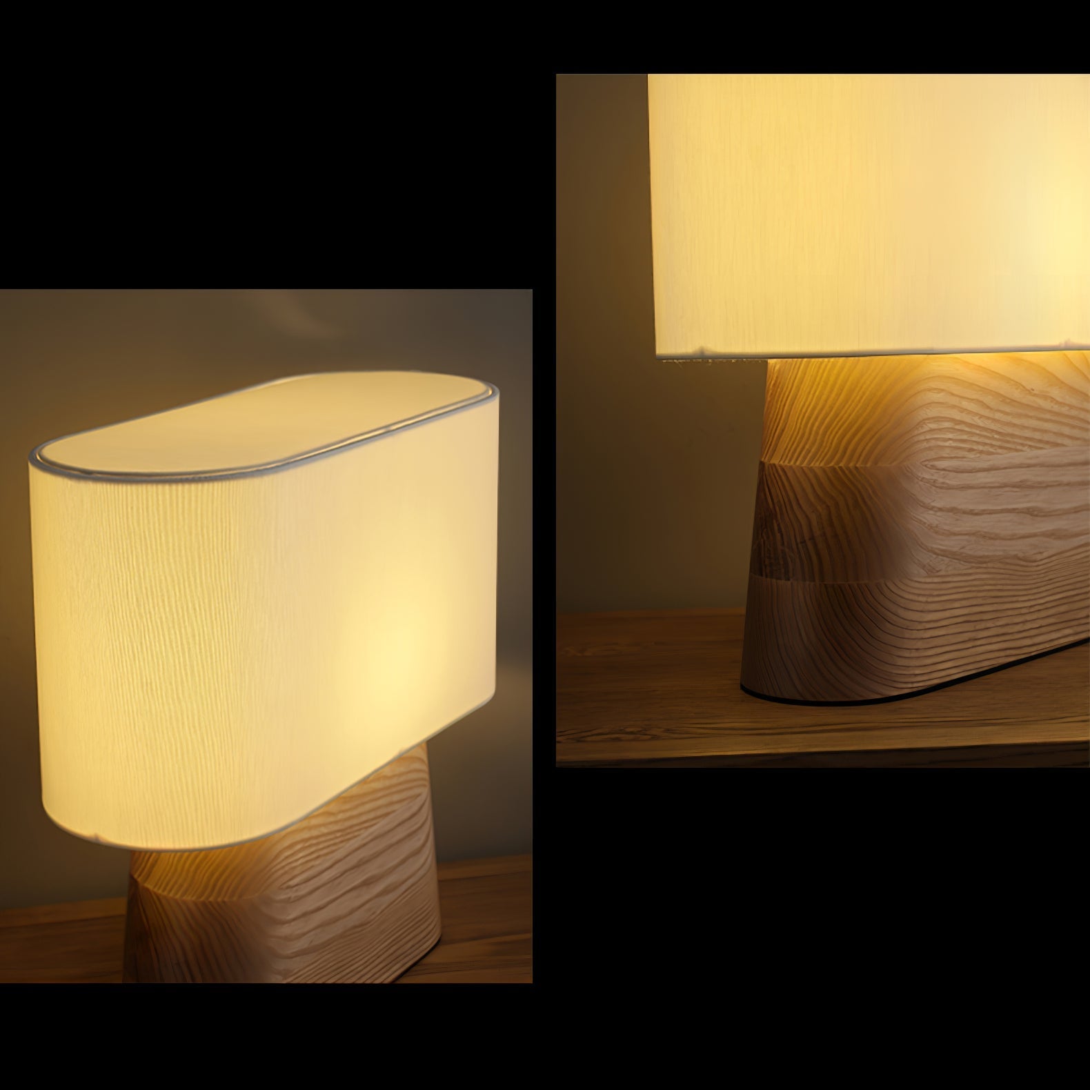 Mohaty Wooden Table Lamp