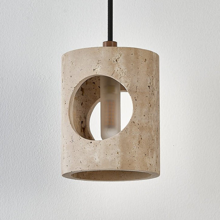 Cohale Travertine Pendant Light