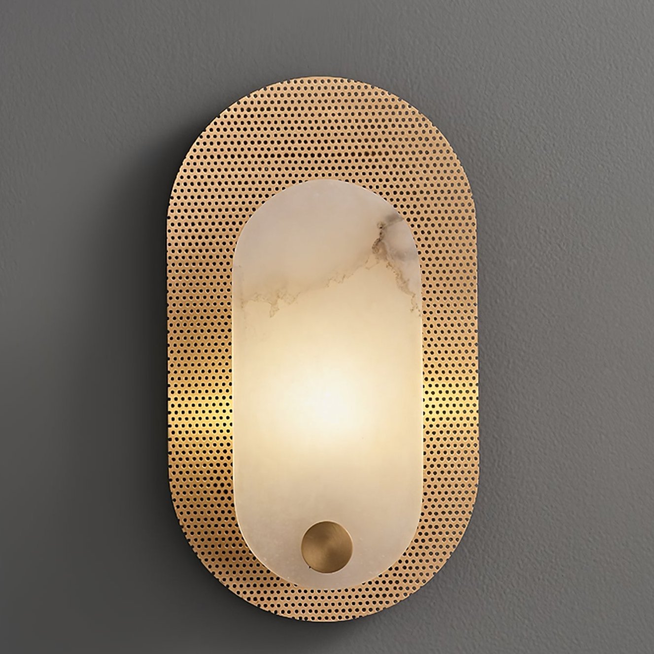 Holena Alabaster Wall Light
