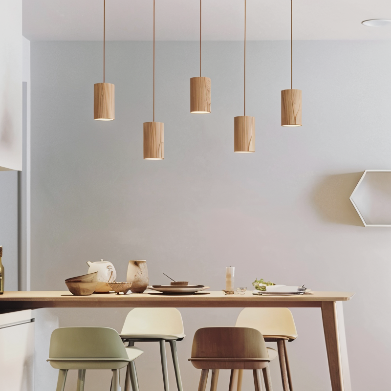 Zenvo Wooden Pendant Light
