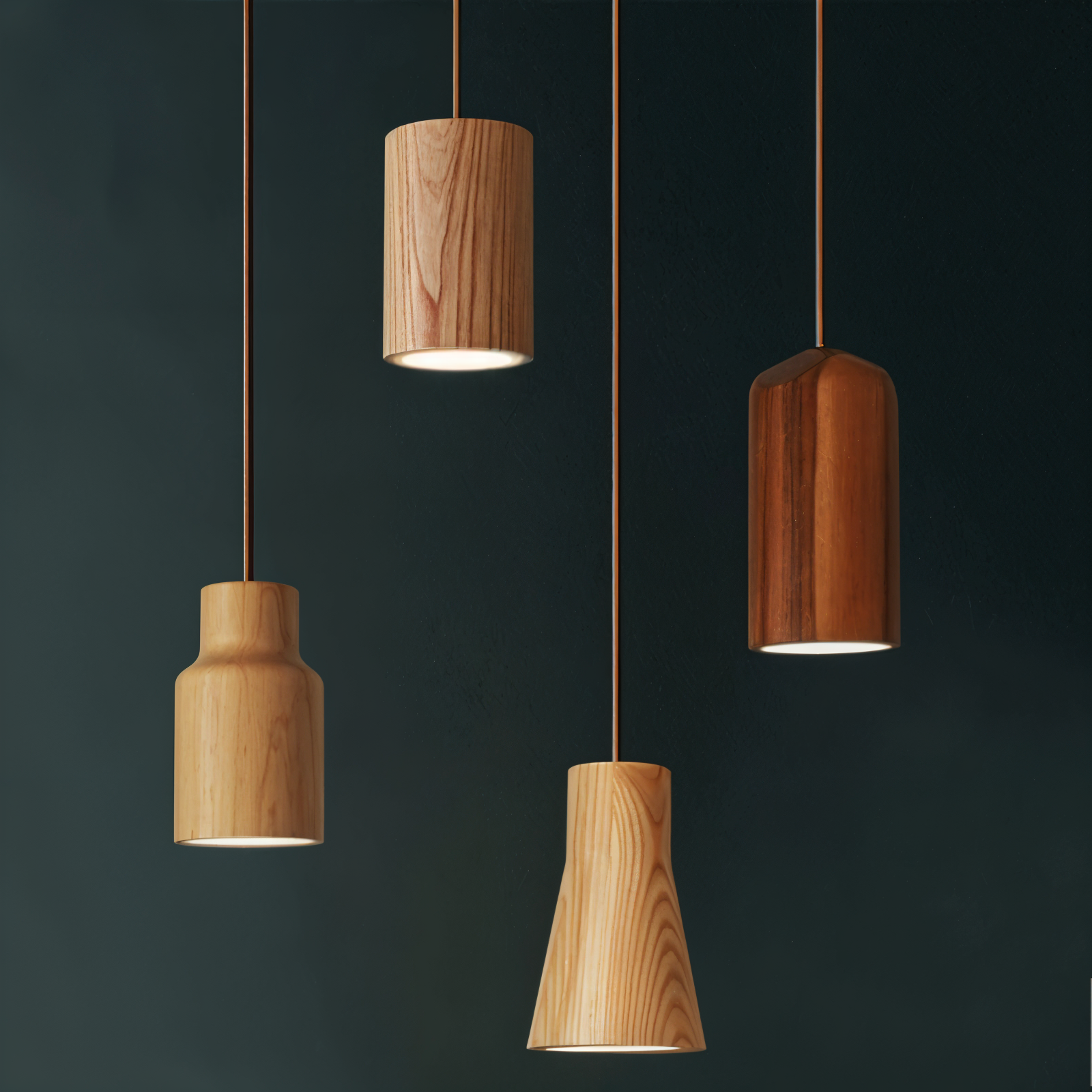 Zenvo Wooden Pendant Light