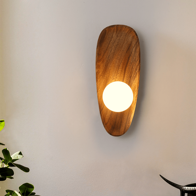 Oza Wooden Wall Light